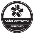 Seal Black SafeContractor Sticker